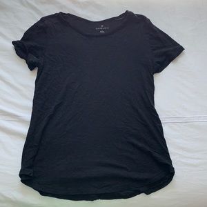 Black Caslon Short Sleeve Shirt Size Small